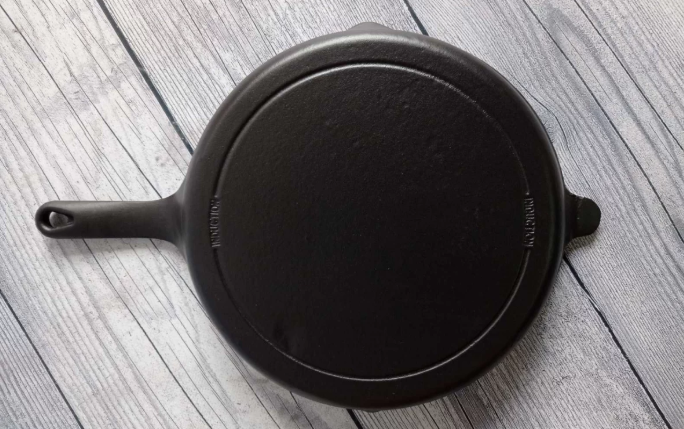 Сковорода чавунна OMS для індукціі 27 см Чорний (3265-27) - фото 6