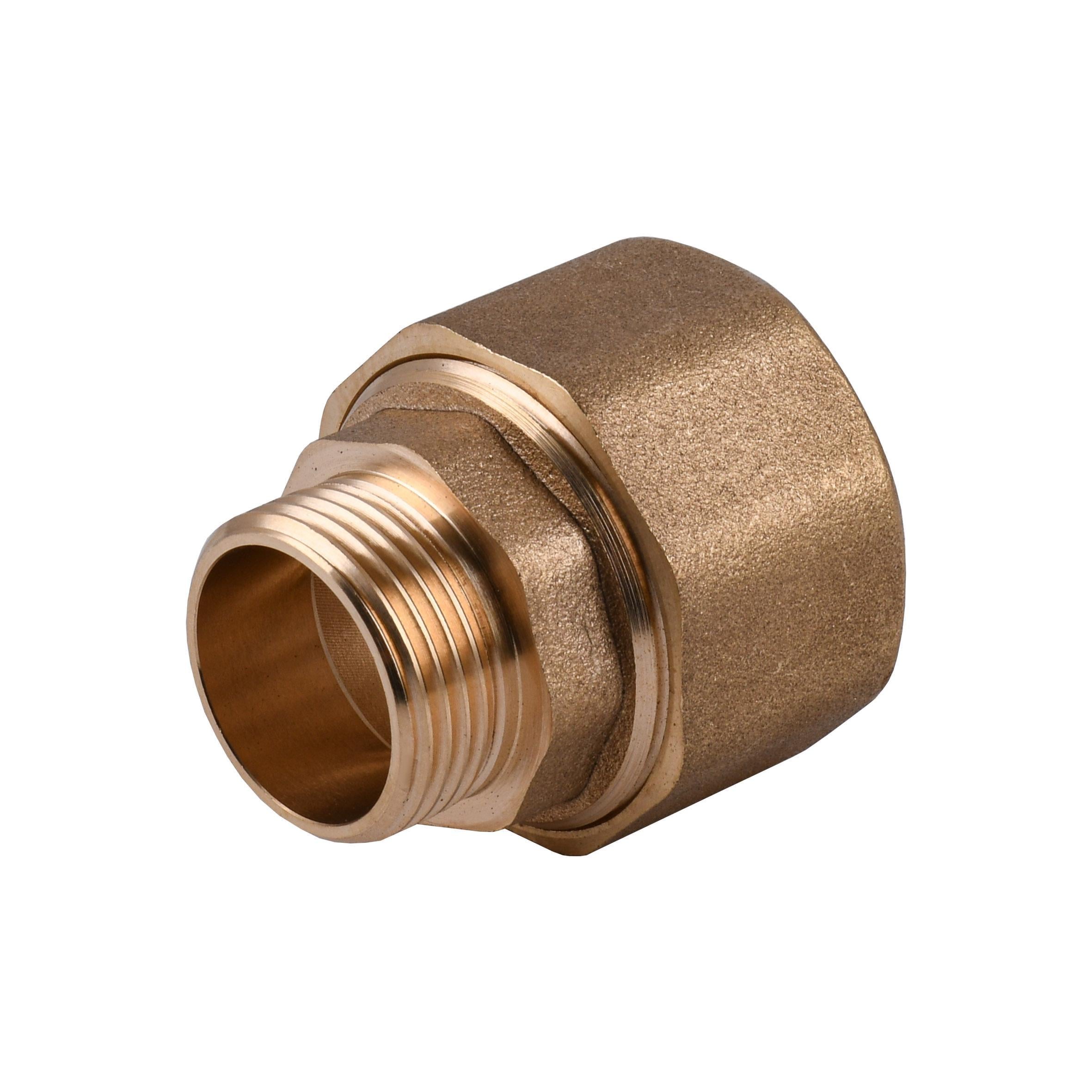 Соединение зажимное прямое Optimum для трубы Ø28 мм 3/4"С латунное LS442S (000031016) Соединение зажимное прямое Optimum для трубы Ø28 мм 3/4"С латунное LS442S (000031016)
