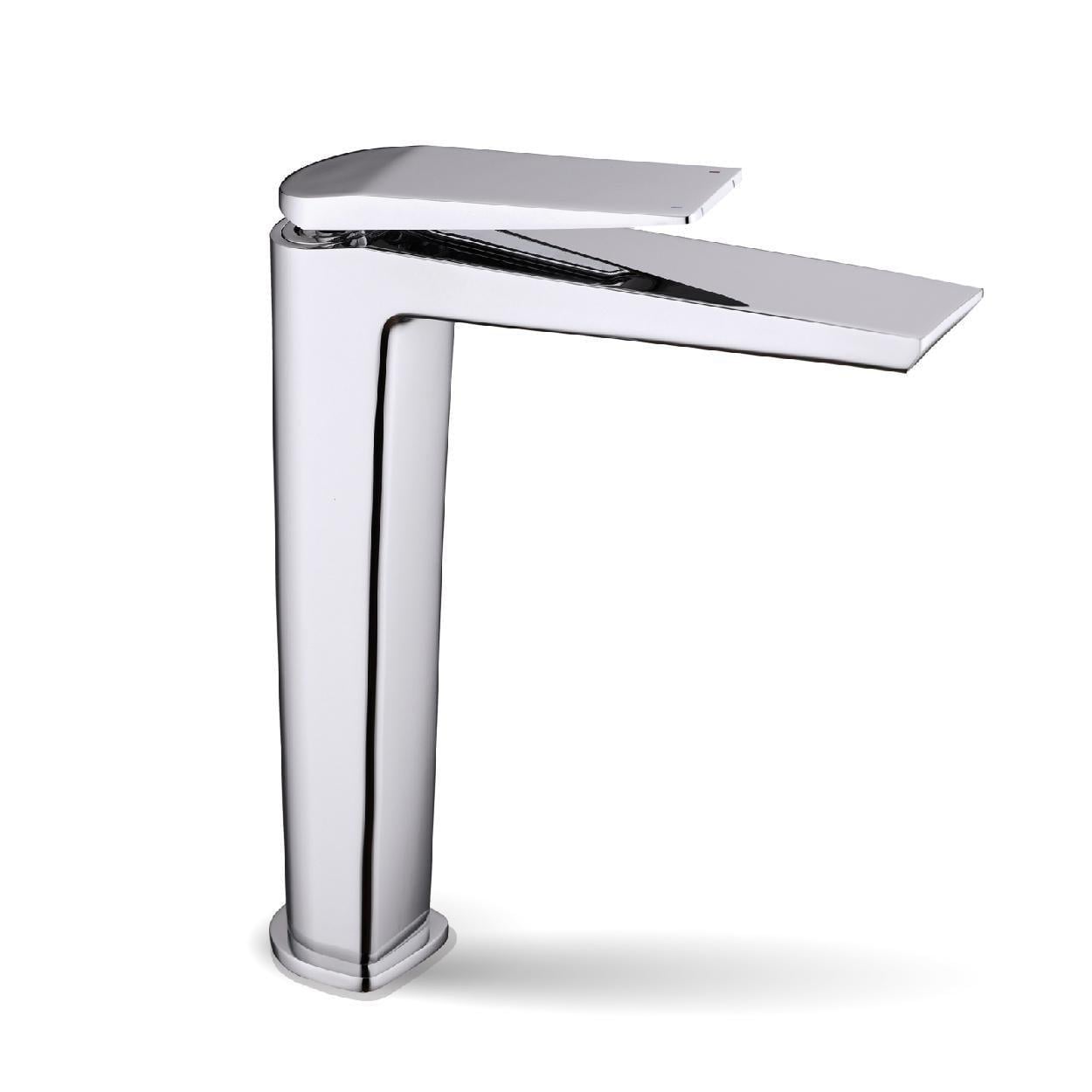 Смеситель для раковины FADO Pisano однорычажный высокий d 26 мм Хромированный (MIX09044C)