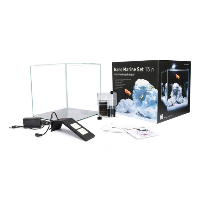 Набор аквариумный Collar NANO MARINE SET 15 л 250x250x250 мм (29543837)