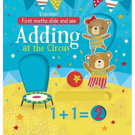 Книга Usborne "First Maths Slide and See Adding" Alex Willmore/Hannah Watson (ISBN:9781474922258)