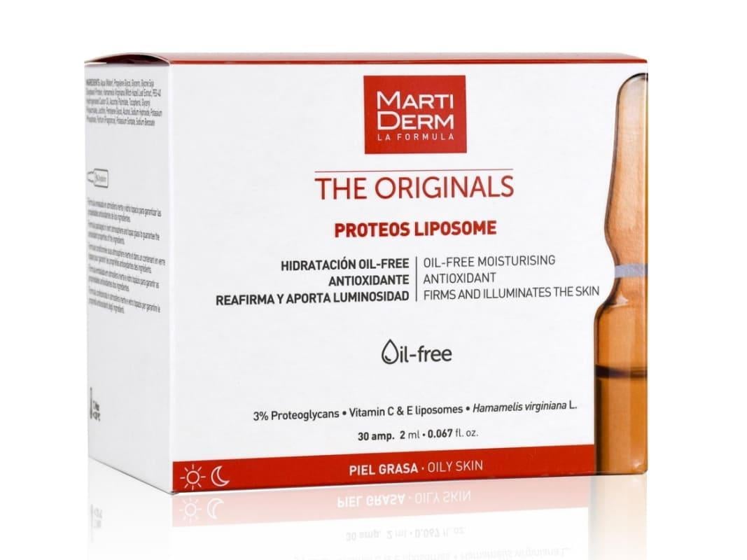 Ампулы The s Proteos Liposome Marti Derm для жирной и комбинированной кожи 30 по 2 мл