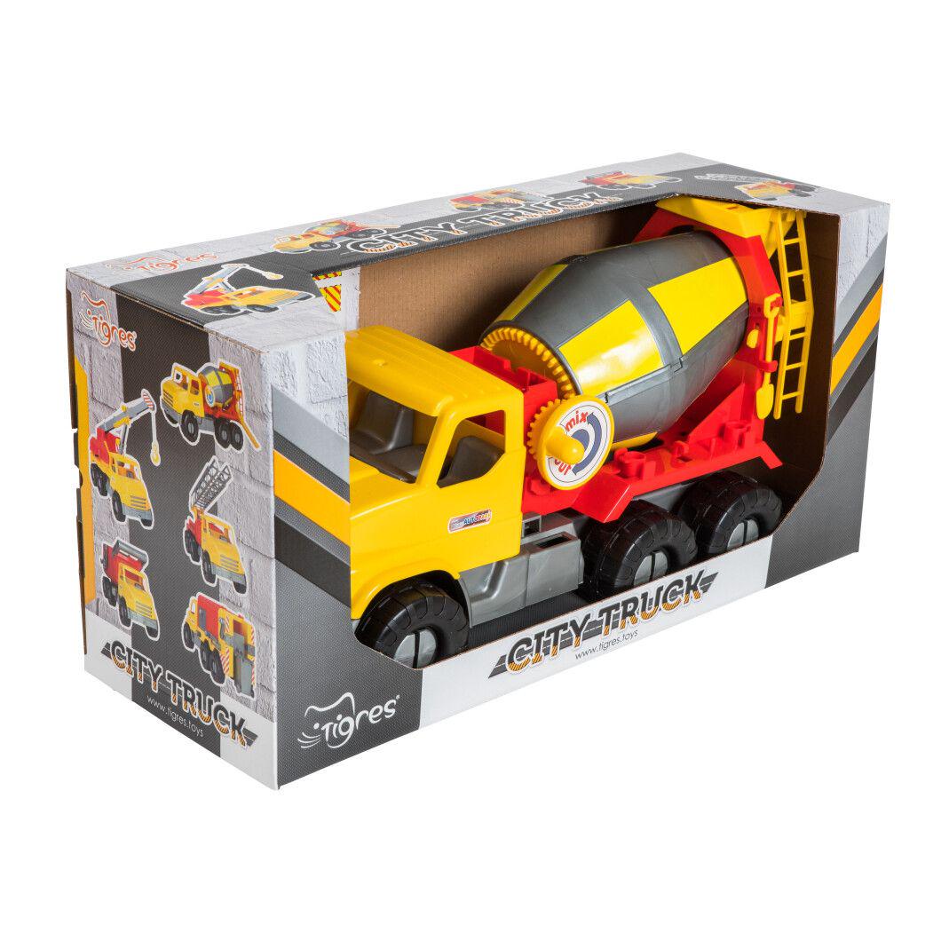 Игрушка бетономешалка Tigres City Truck - фото 2