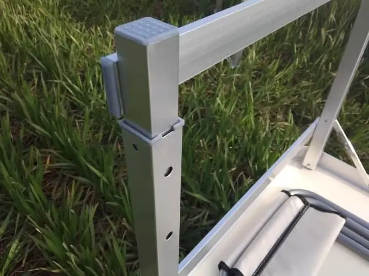 Стіл складаний посилений для пікніка та 4 стільці - фото 4