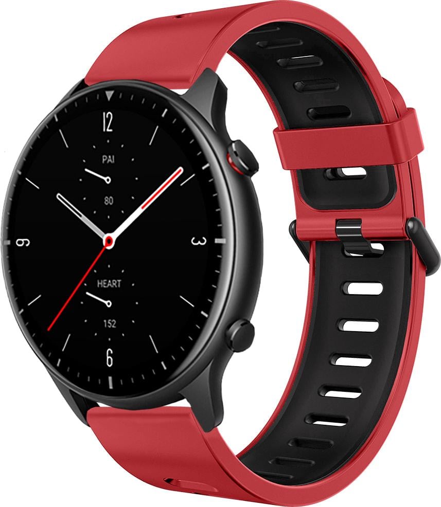 Ремешок Traf для Amazfit GTR 2 Red-Black (32535)