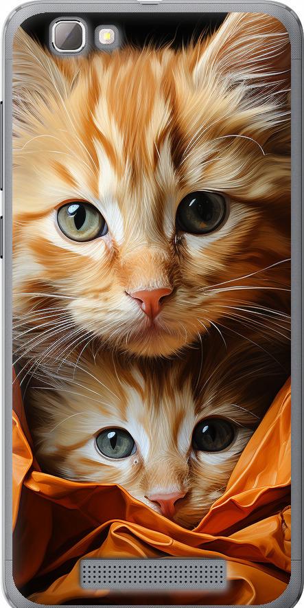 Чехол на ZTE A610 Котики 2 (5664u-433-42517)