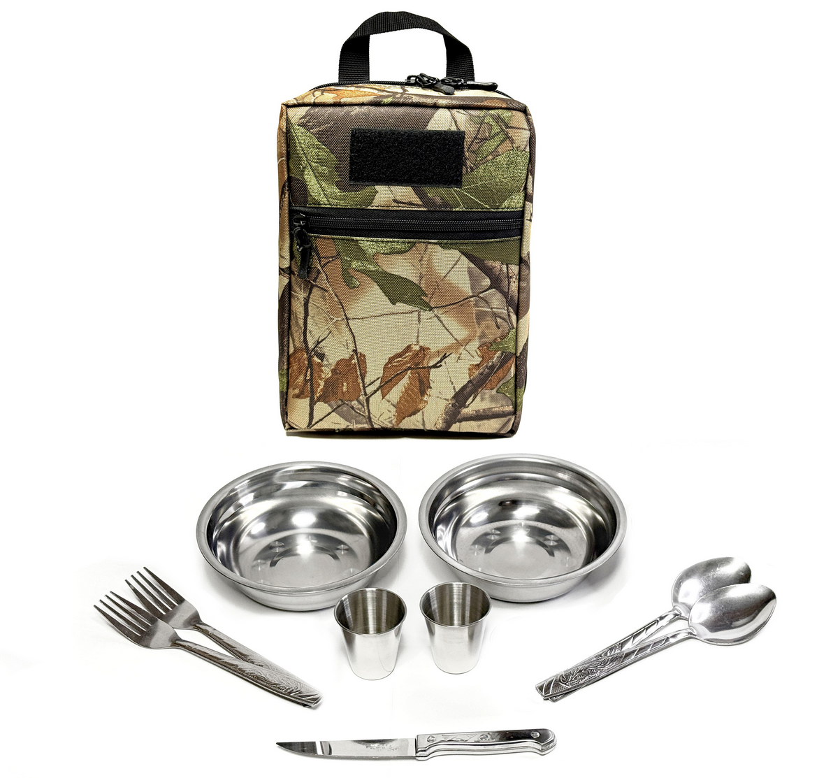 Набор посуды для пикника "Турист" на 2 персоны (01-2)