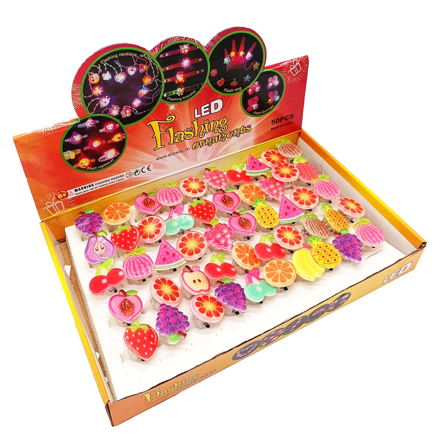 Кольцо детское Bambi светящееся Разноцветный (AD-114-P-6)