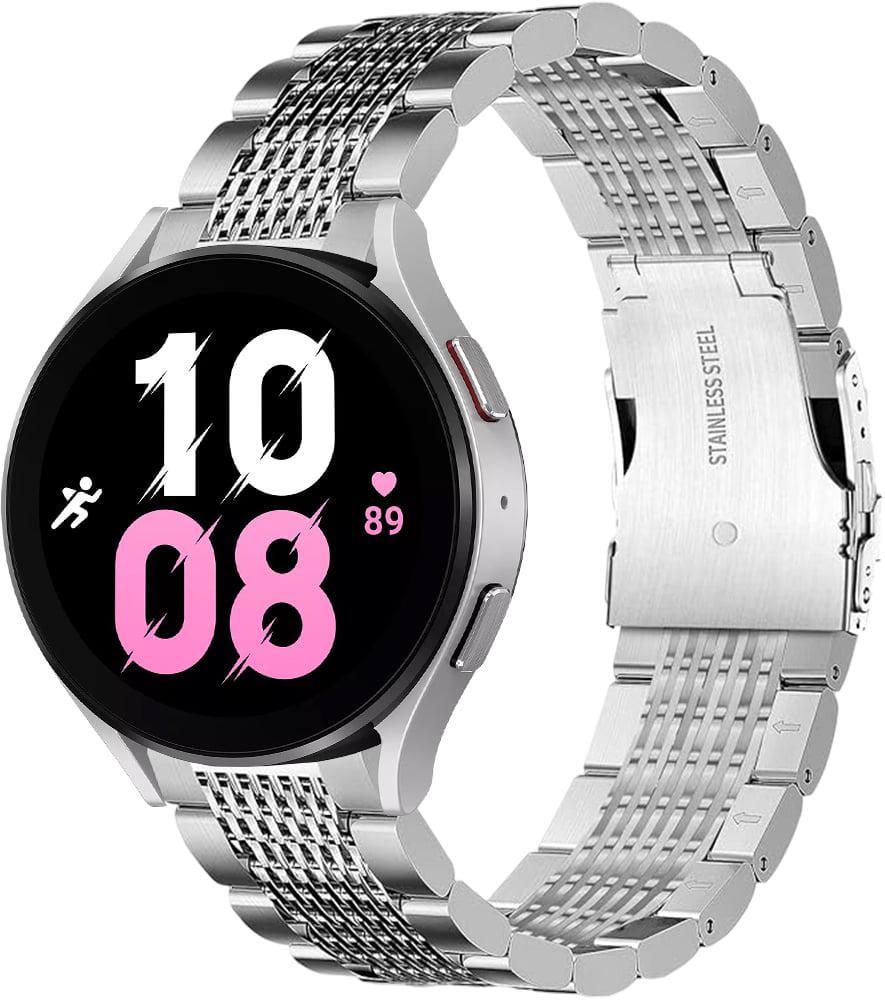 Ремешок металлический Gripix для Samsung Galaxy Watch 5 44 мм Silver (41769-59)