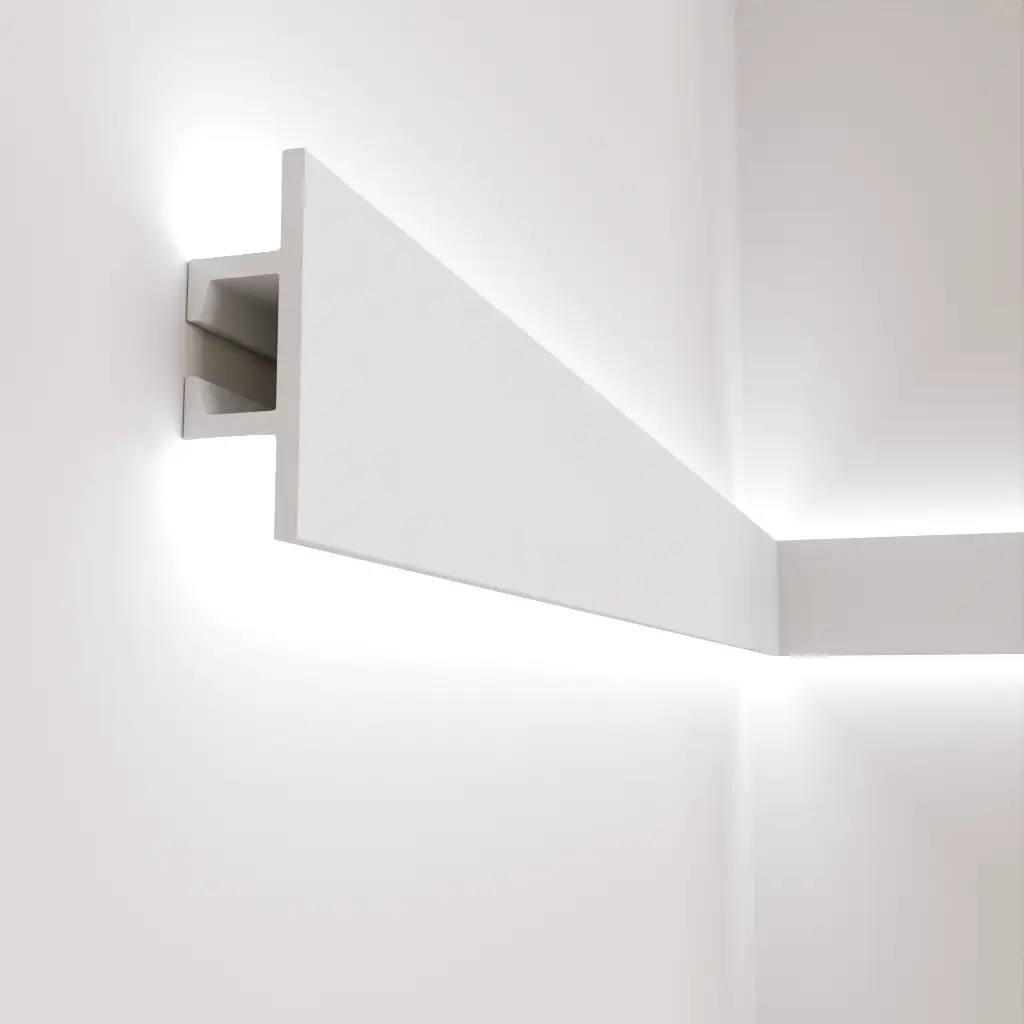 Молдинг дюрополимерный Grand Decor KH 907 для LED освещения 69x22x2000 мм (25334398)