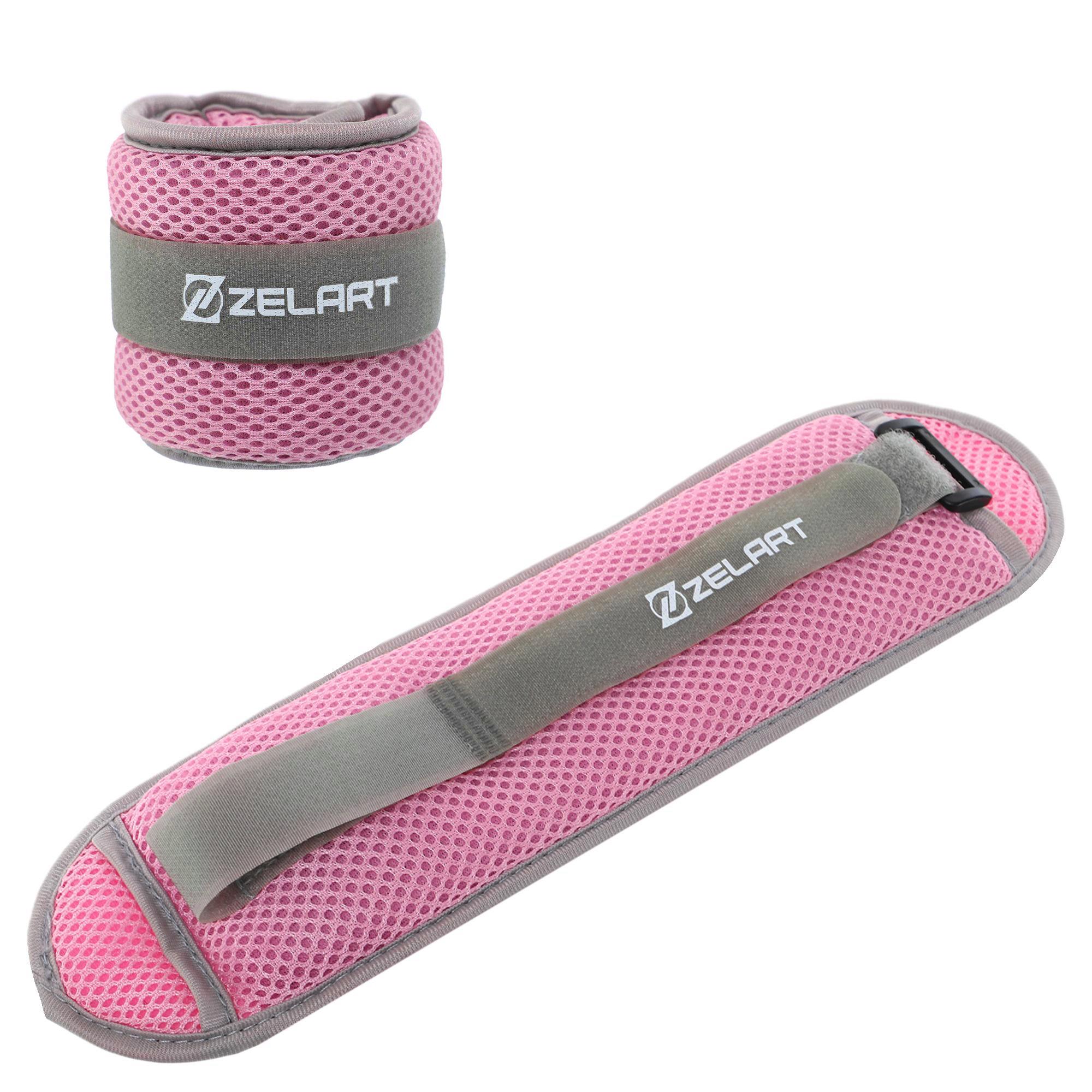 Обтяжувачі-манжети Zelart Pro водонепроникні 2х0,5 кг Рожевий/Сірий (FI-7210-1_Розовый-серый) - фото 1 Обтяжувачі-манжети Zelart Pro водонепроникні 2х0,5 кг Рожевий/Сірий (FI-7210-1_Розовый-серый) - фото 1