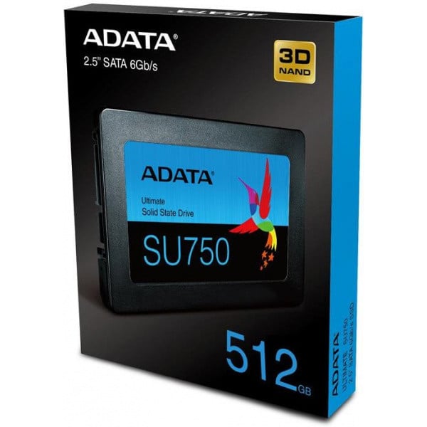 Твердотельный накопитель ADATA SATA 512GB (ASU750SS-512GT-C) SU750