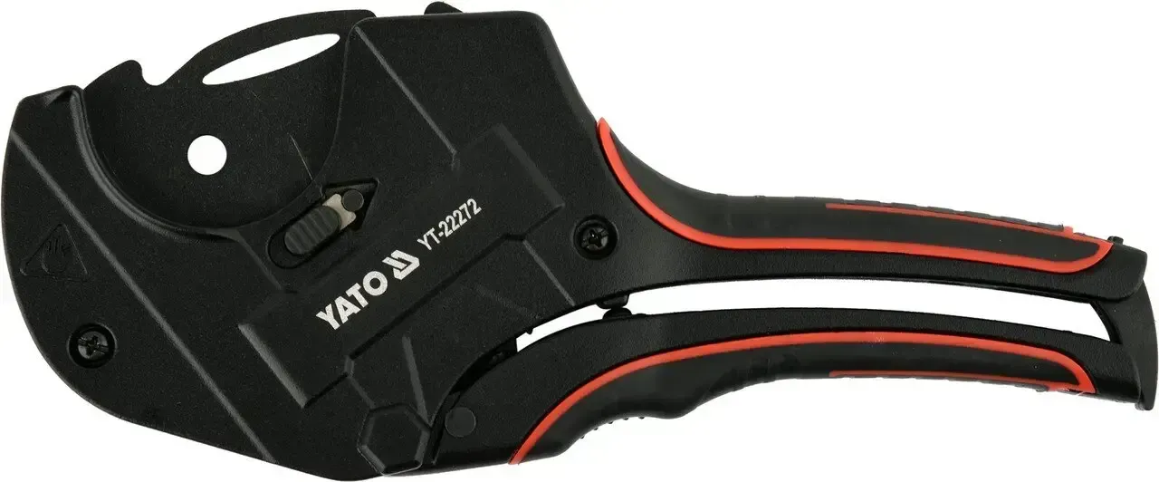 Труборез ПВХ труб до Ø 50 мм алюминиевый корпус ручка ABS+TPR YATO (YT - 22272)