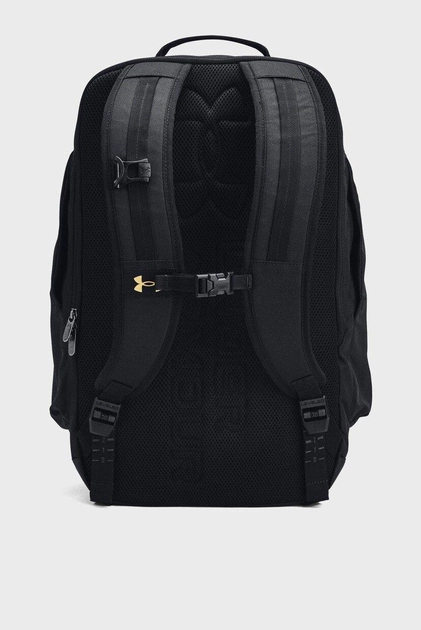 Рюкзак Under Armour Contain Backpack 33 л 20х50х30 см Чорний (1378413-001) - фото 4