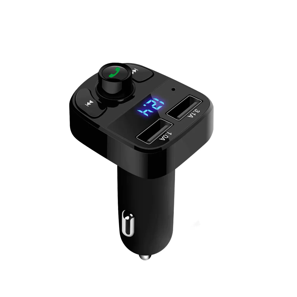 Зарядний пристрій автомобільний FM-X8 (29433574) Зарядний пристрій автомобільний FM-X8 (29433574)