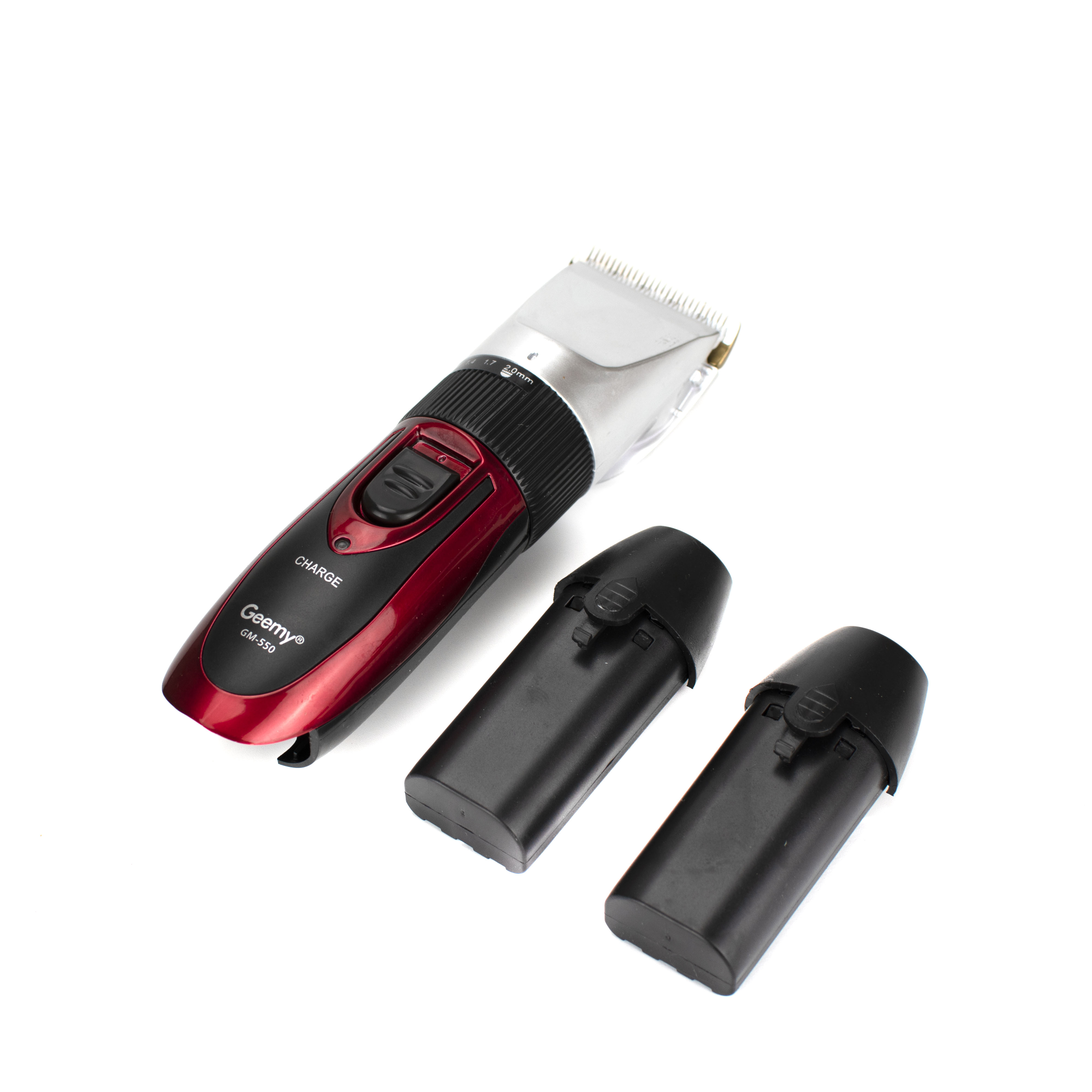 Набір для стрижки Geemy GM-550 з двома акумуляторами - фото 4