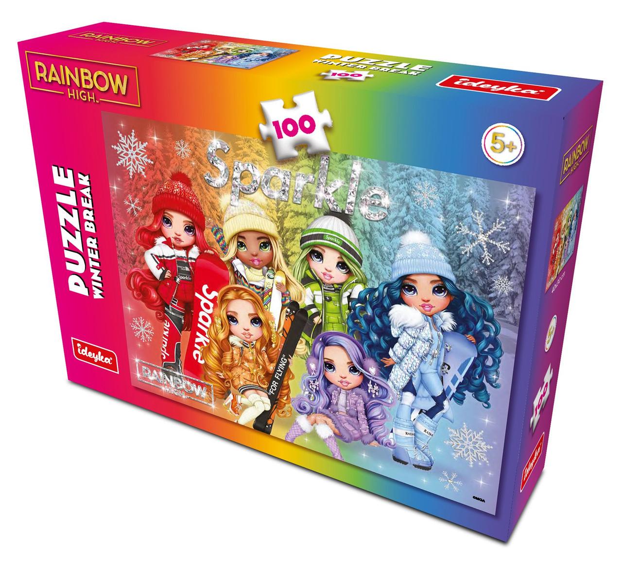 Пазли Rainbow High Winter Break 100 елементів (2987246391)