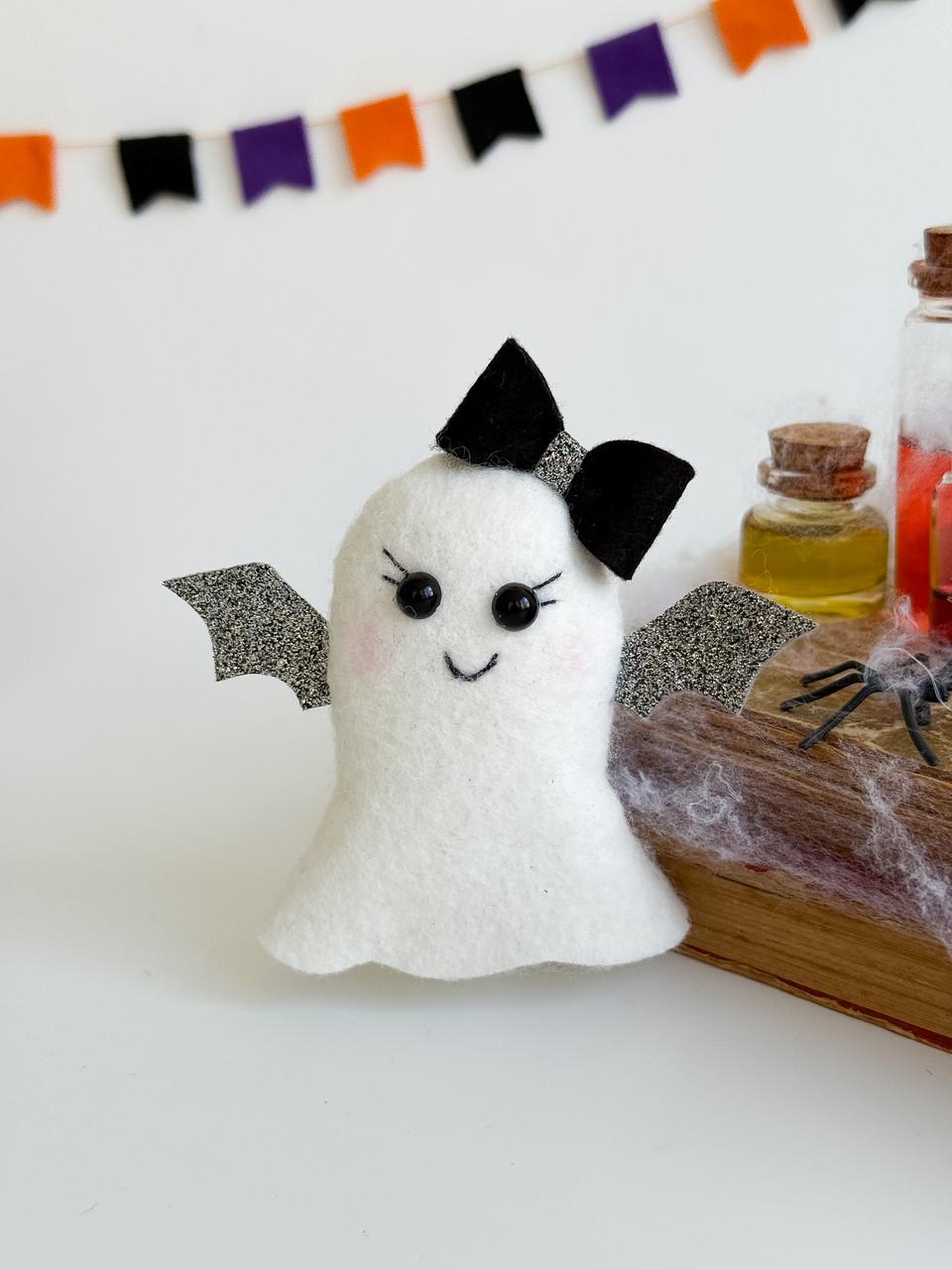 Игрушка Призрачок с бантиком и крылышками 10 см (29528504)