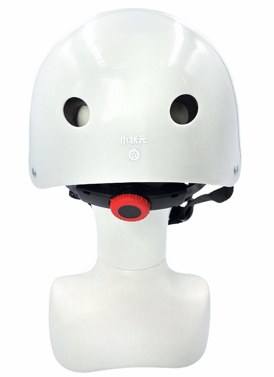 Комплект дитячий шолом та захист Yongkang GB24429-2009 S Космонавт р. 5-9 Білий (G0001886) - фото 3 Комплект дитячий шолом та захист Yongkang GB24429-2009 S Космонавт р. 5-9 Білий (G0001886) - фото 3