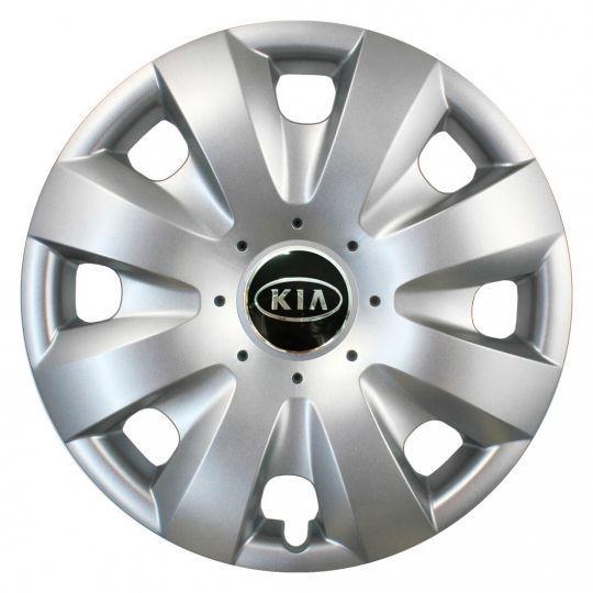 Автомобильные колпаки SKS 321 R15 с логотипом Kia 4 шт. Серебристый Автомобильные колпаки SKS 321 R15 с логотипом Kia 4 шт. Серебристый