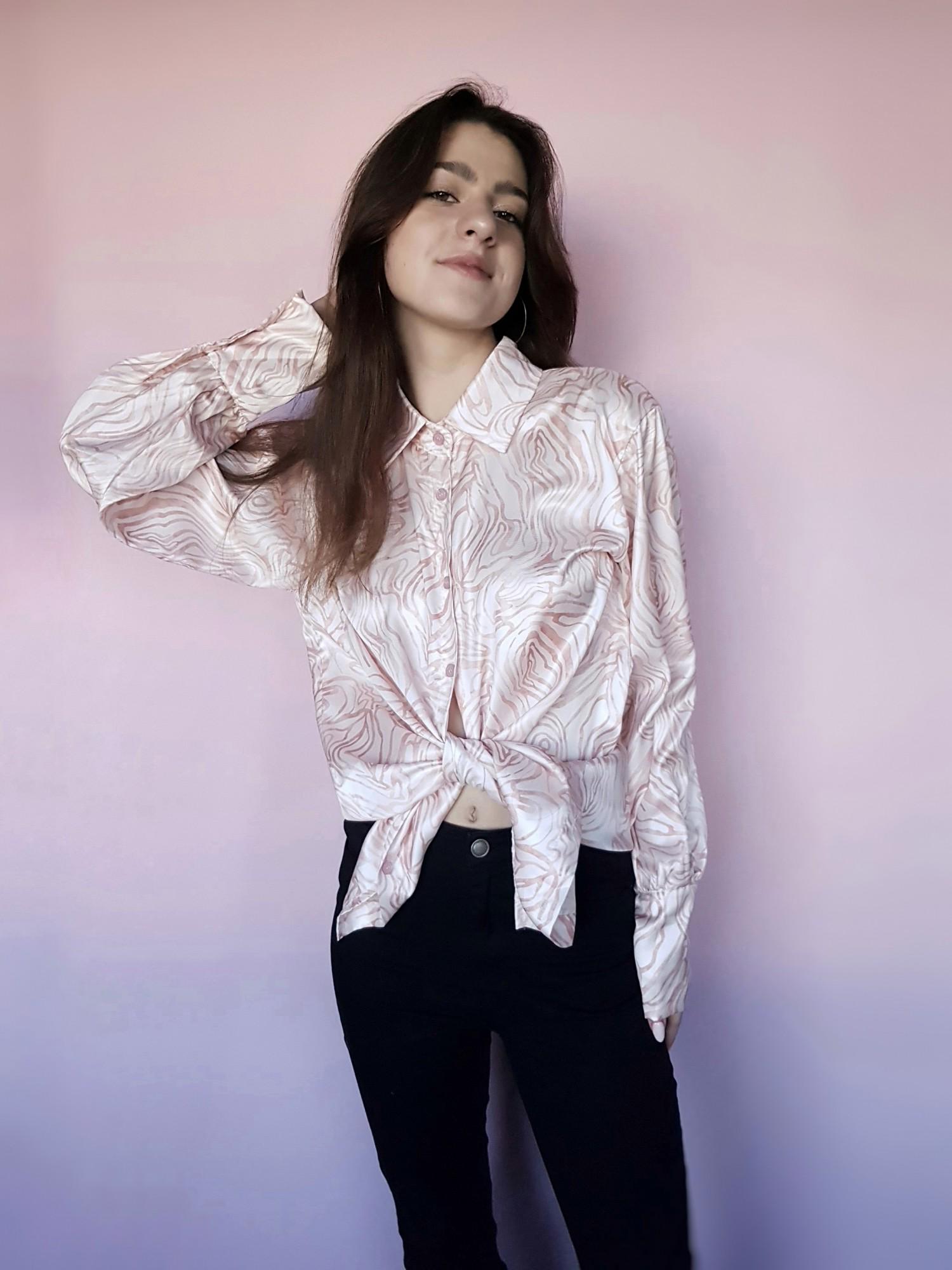 Рубашка женская Boohoo 3XL Бежевый (10376)