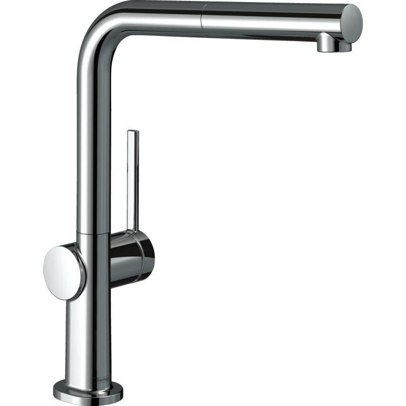 Смеситель кухонный Hansgrohe Talis 270 1jet с вытяжным изливом Sbox Хром (72809000)
