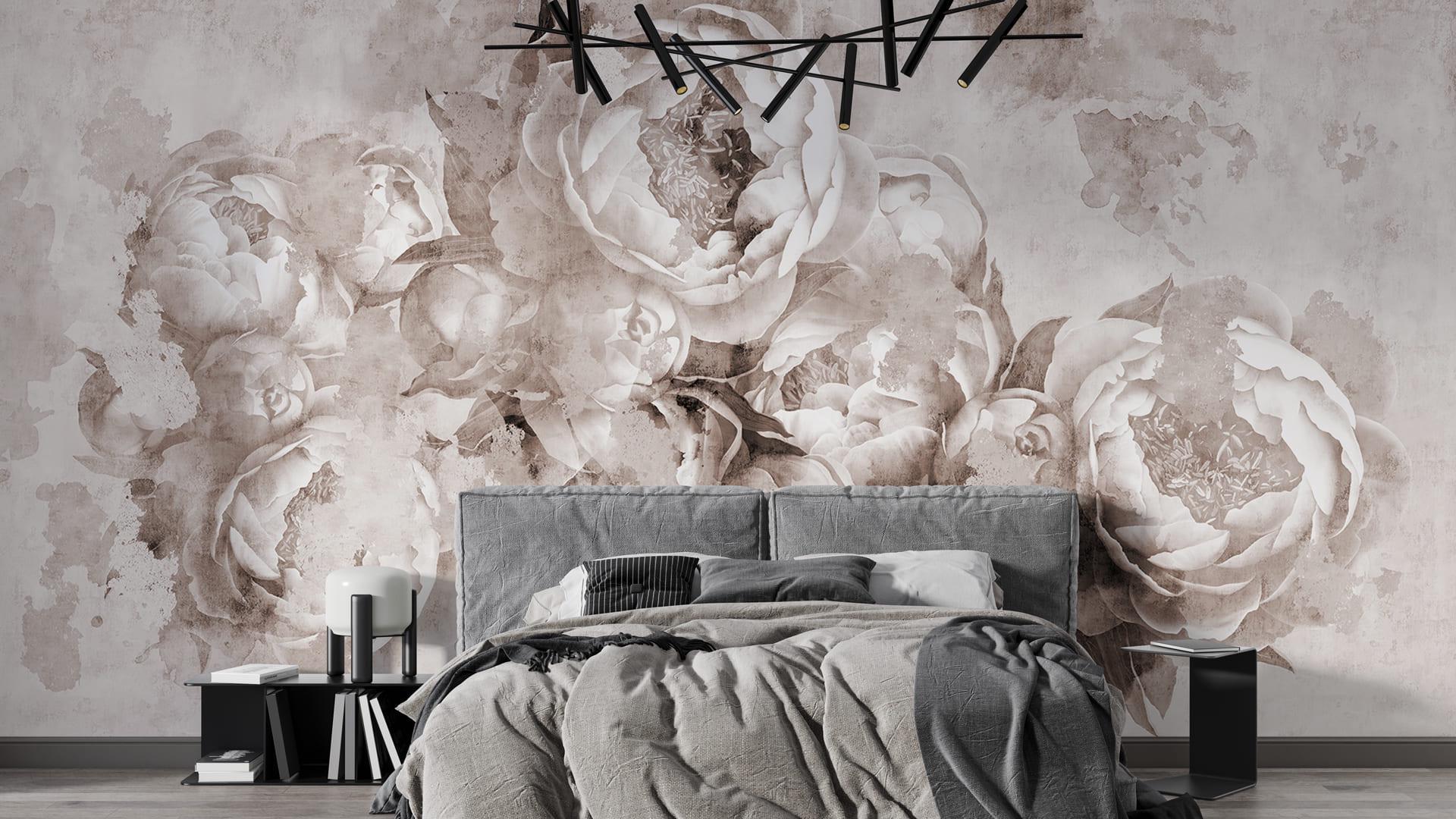 Фотообои флизелиновые Styleo Print-walls Дыхание пионов 0465 400х250 см (Pw-0465/4)