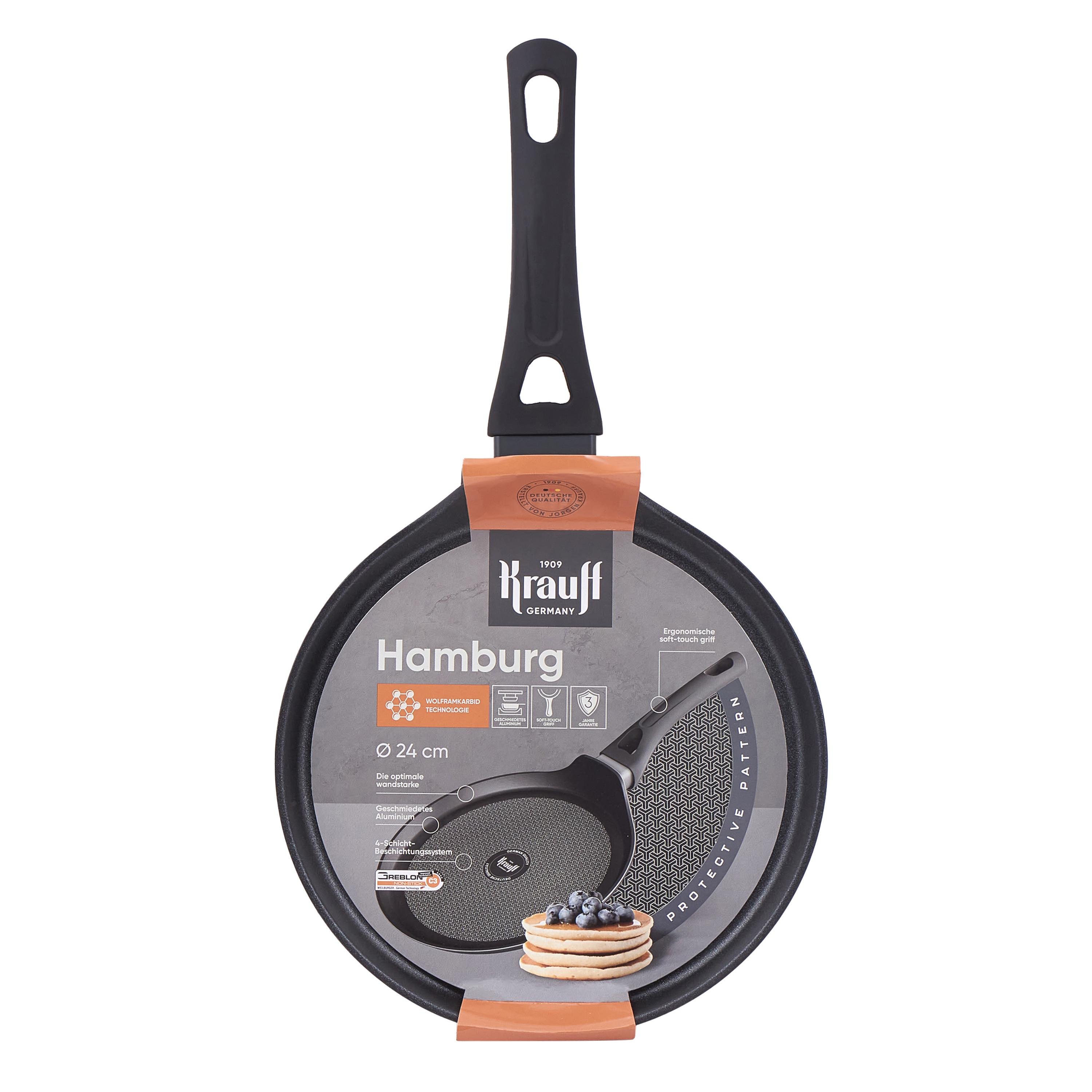 Сковорода для блинов Krauff Hamburg Vizo с антипригарным покрытием 24 см (25-45-094)