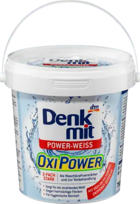 Пятновыводитель Denkmit OXI Power для белых тканей 750 г (2093353939)