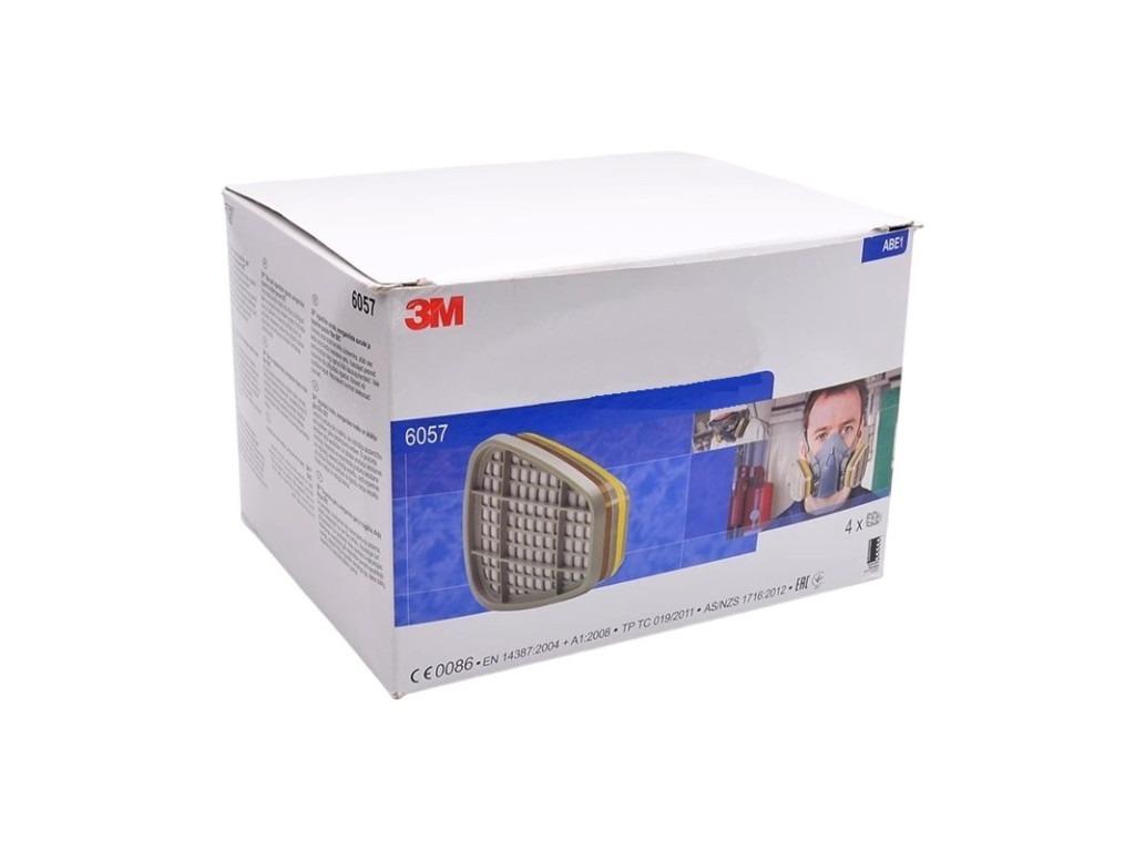 Фильтр 3M 6057 для респираторов 6000/7000 и полнолицевых масок/защита ABE1 - фото 4 Фильтр 3M 6057 для респираторов 6000/7000 и полнолицевых масок/защита ABE1 - фото 4