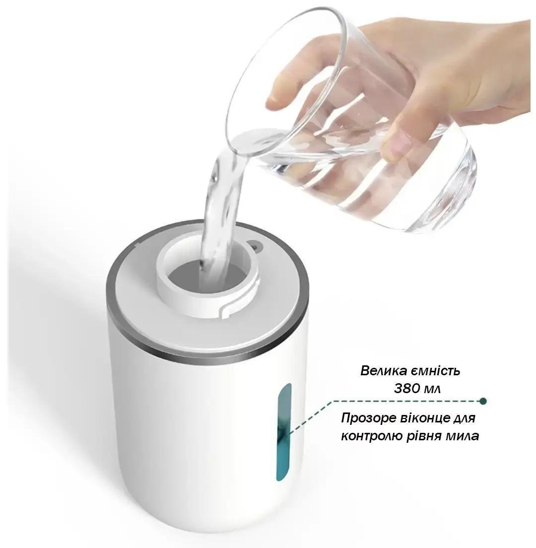 Дозатор автоматичний для мила із сенсорним датчиком 380 мл (30145725) - фото 4 Дозатор автоматичний для мила із сенсорним датчиком 380 мл (30145725) - фото 4