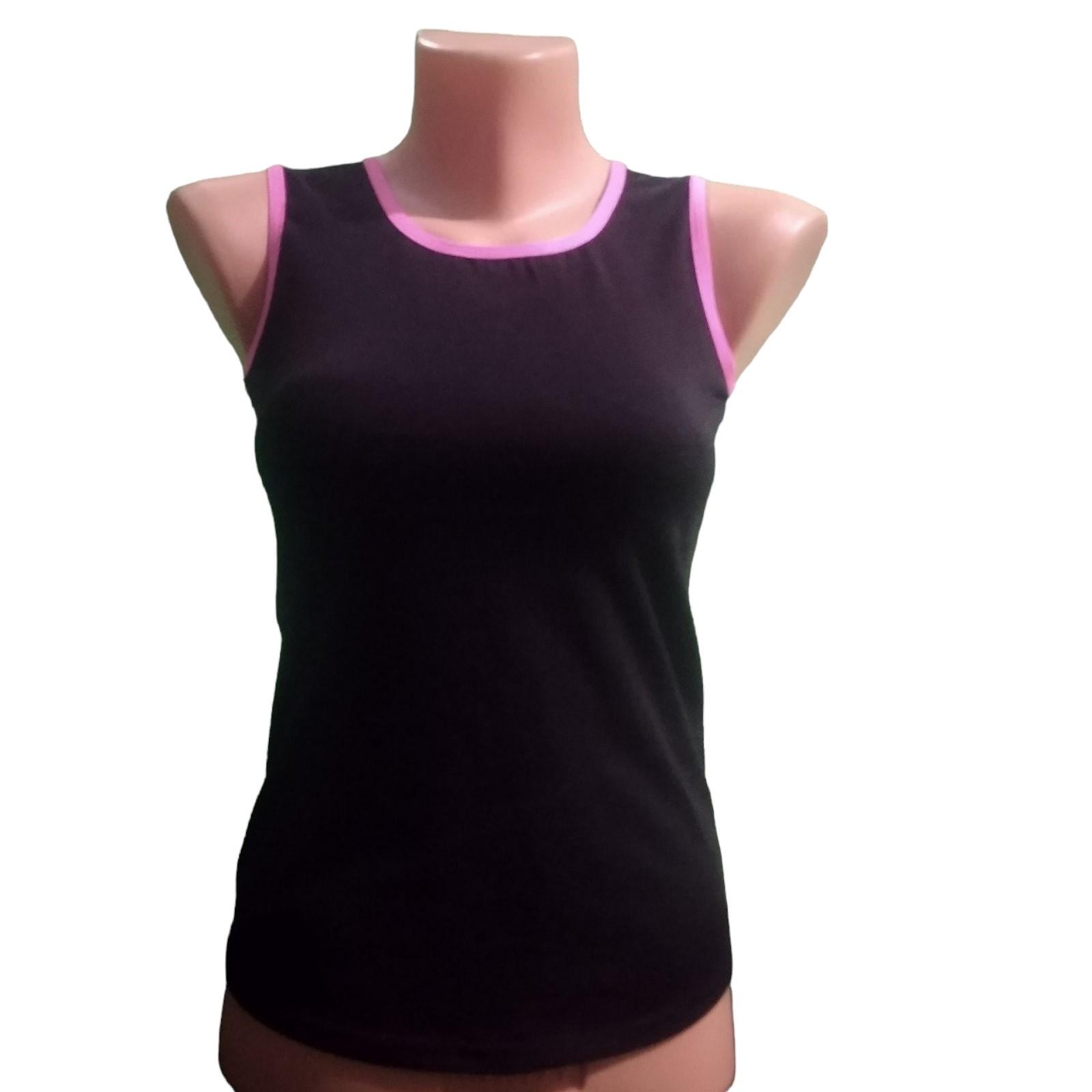 Майка VLKN для гимнастики и танцев р. 42 рост 146-152 см Черный/Малиновый (6936116100711) Майка VLKN для гимнастики и танцев р. 42 рост 146-152 см Черный/Малиновый (6936116100711)