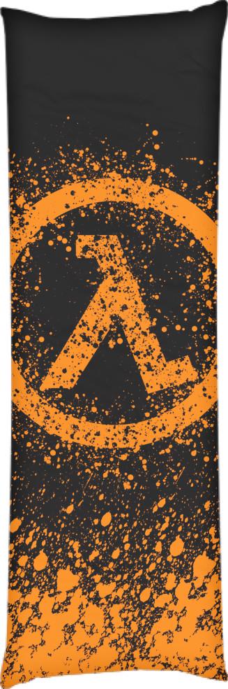 Подушка дакимакура Half Life 3 40x100 см (13533567)