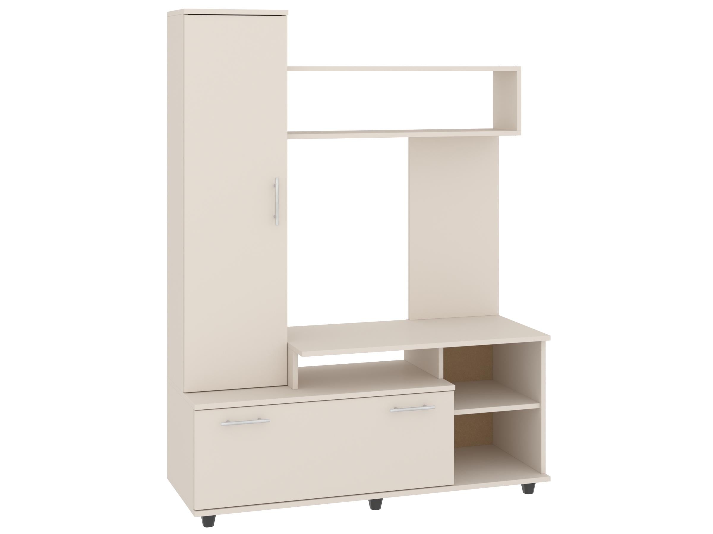 Стенка для гостиной PEHOTIN Аляска 116х42х165,5 см Кашемир (PN-102659)