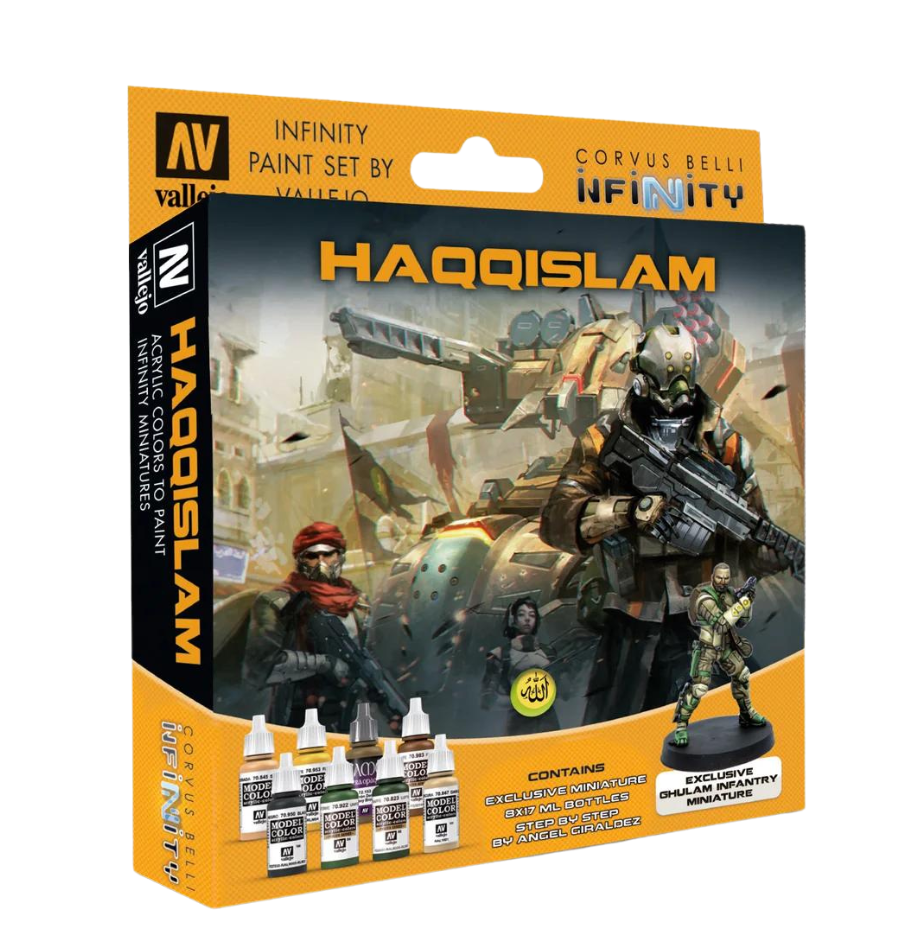 Набор красок для игры INFINITY Model Color Set Infinity Haqqislam/Exclusive Miniature (70237)