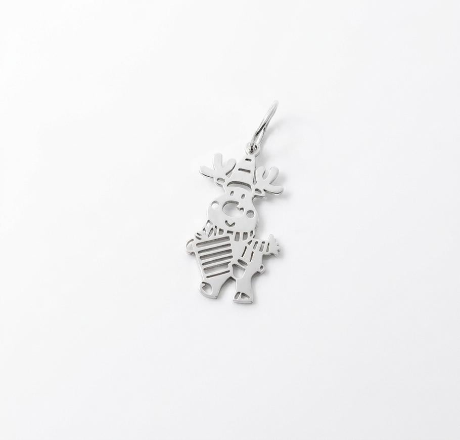 Кулон из серебра Maxi Silver 9680 Рождественский олень (89680)