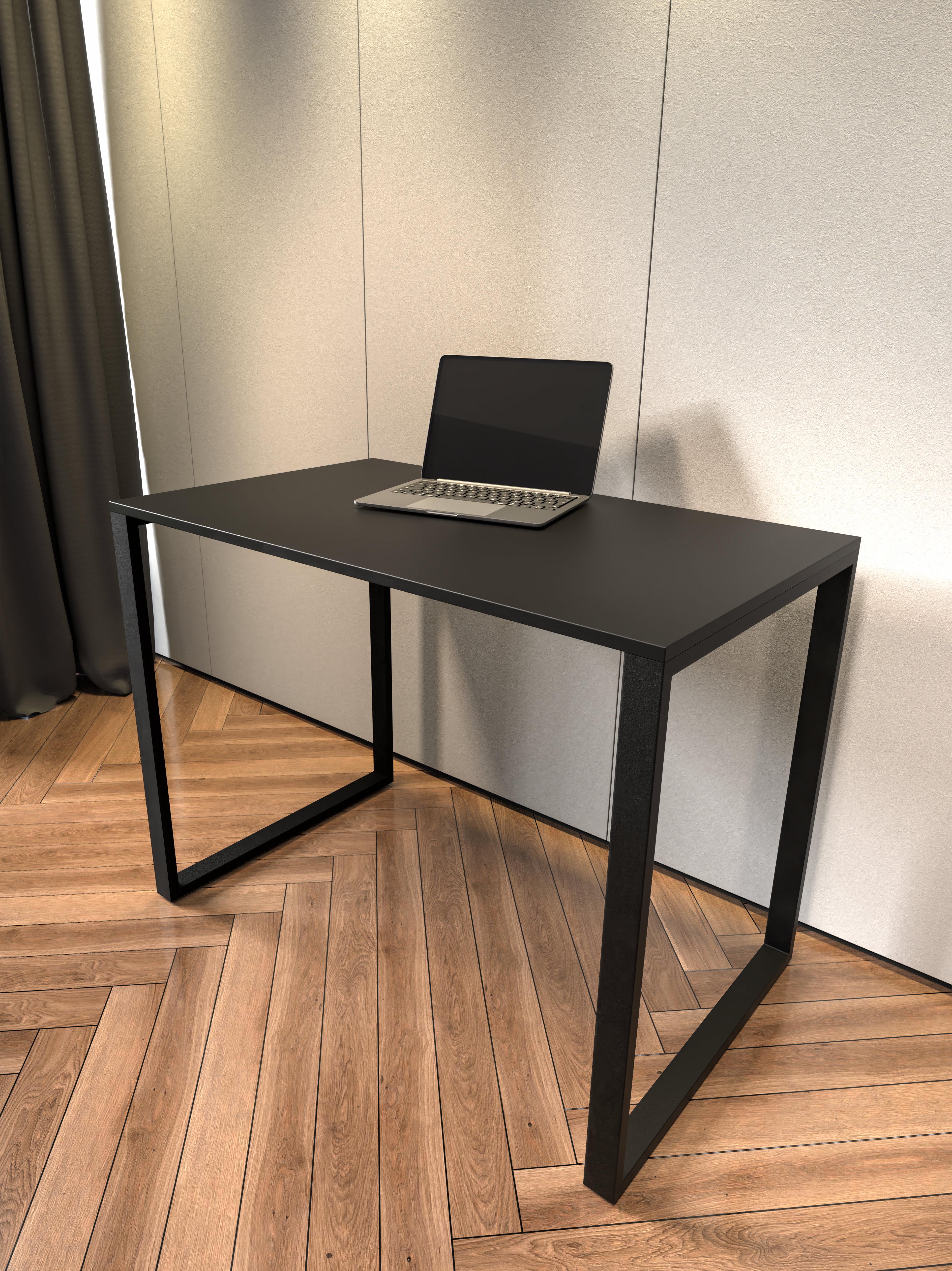 Комп'ютерний стіл LEON 100х60 см Чорний (NA22) - фото 1 Комп'ютерний стіл LEON 100х60 см Чорний (NA22) - фото 1