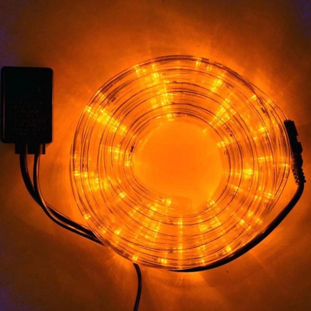 Гирлянда дюралайт шнур 20 м Желтый (1-143)