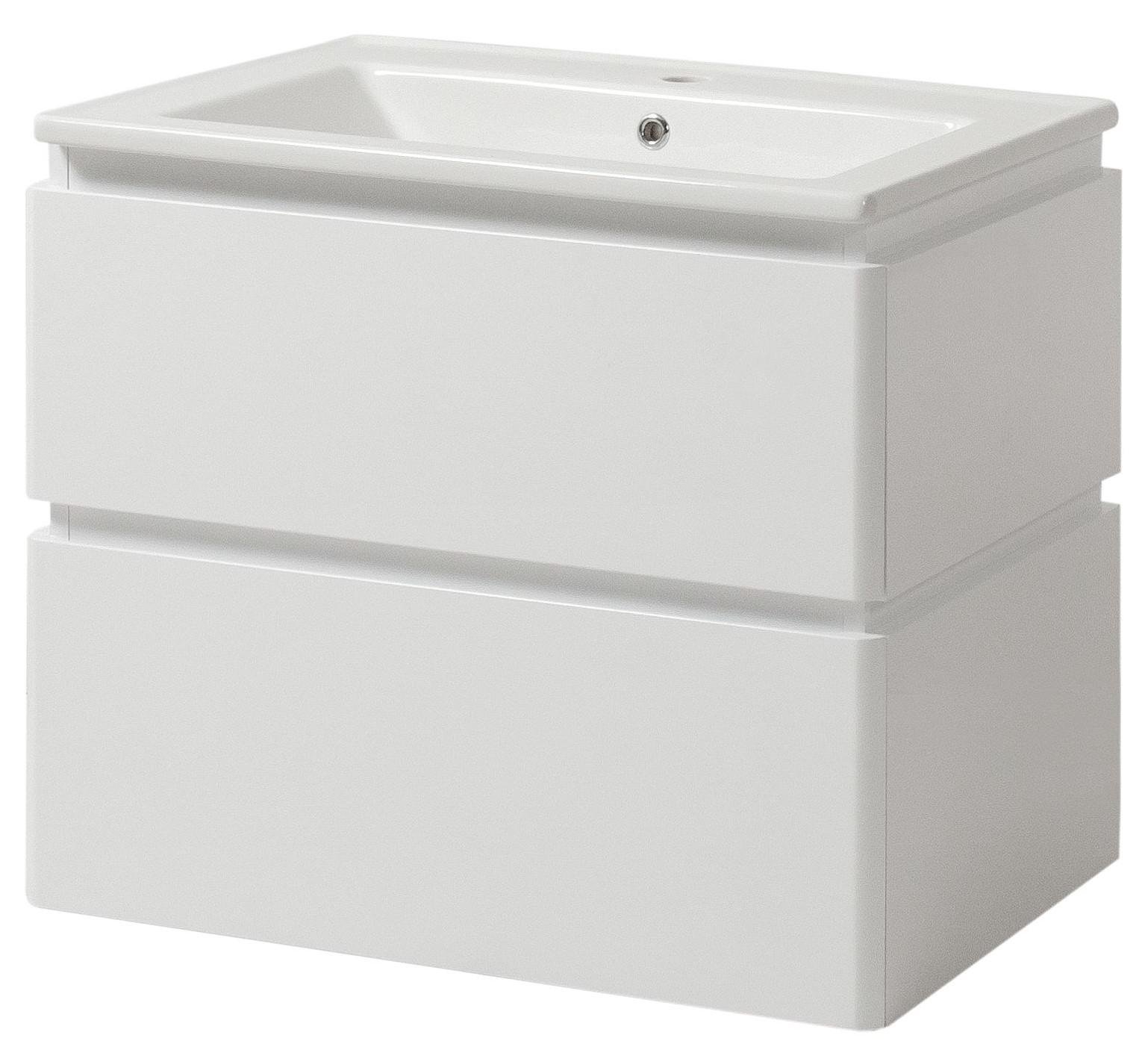 Тумба ЮВВИС Лион ТПБ-2 Д 70 см с умывальником Vesta (14770279)