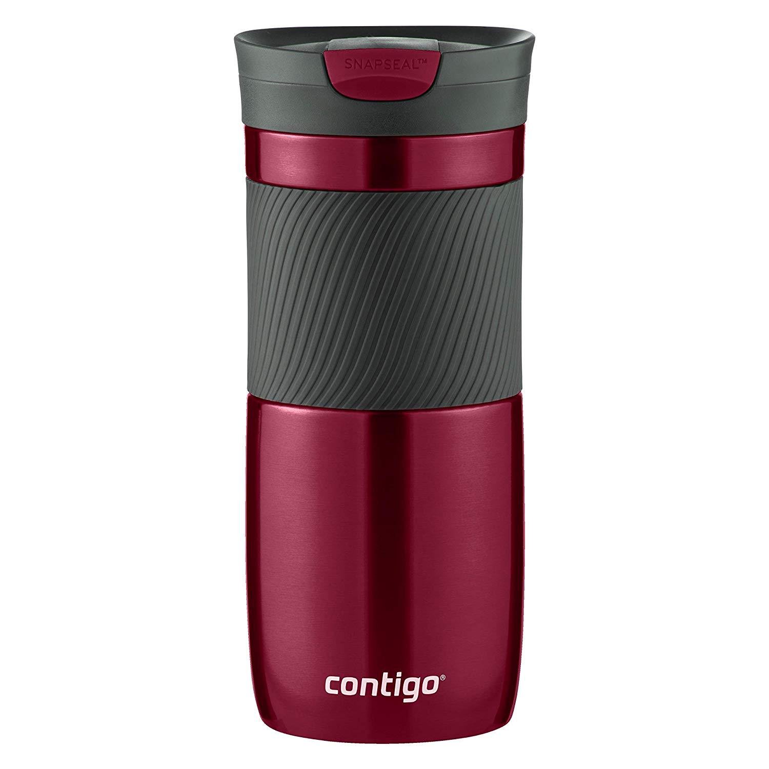 Термокружка Contigo Byron Snapseal 473 мл Spiced Wined - фото 1 Термокружка Contigo Byron Snapseal 473 мл Spiced Wined - фото 1