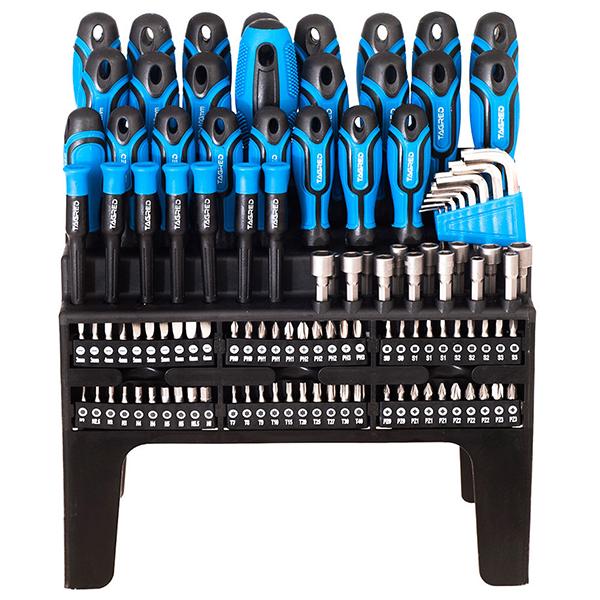 Набір викруток та біт/набір ключів шестигранних TAGRED L-подібних 122 одиниць (TA1096) - фото 2 Набір викруток та біт/набір ключів шестигранних TAGRED L-подібних 122 одиниць (TA1096) - фото 2