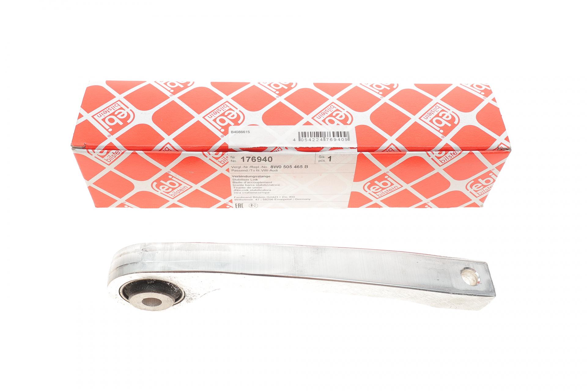 Тяга заднего стабилизатора FEBI BILSTEIN Audi A4/A5/Q5 16- (176940)