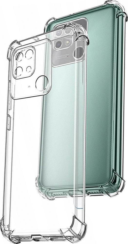 Прозрачный чехол UltraAir MultiCam Xiaomi Redmi 10C (усиленный углами) (29351)