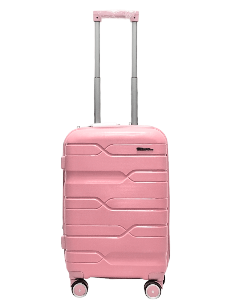 Валіза поліпропілен Milano bag 0306/3 S 47 л Рожевий