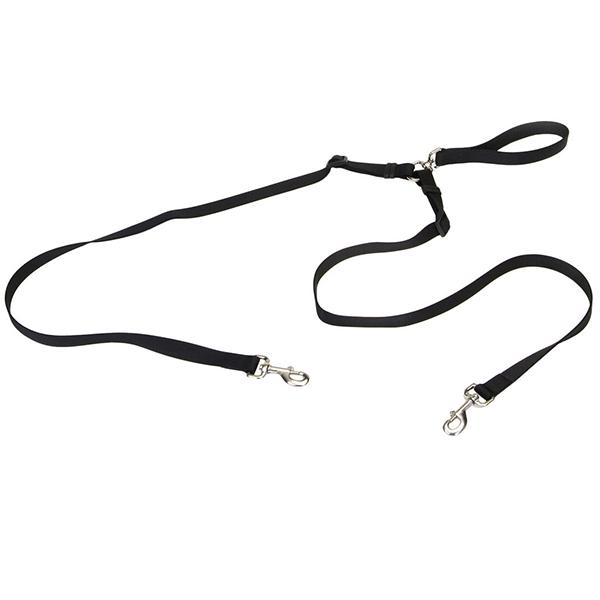 Поводок-спарка для 2-х собак Coastal 2 Dog Walker 2,5х120 см Черный (76484039560)