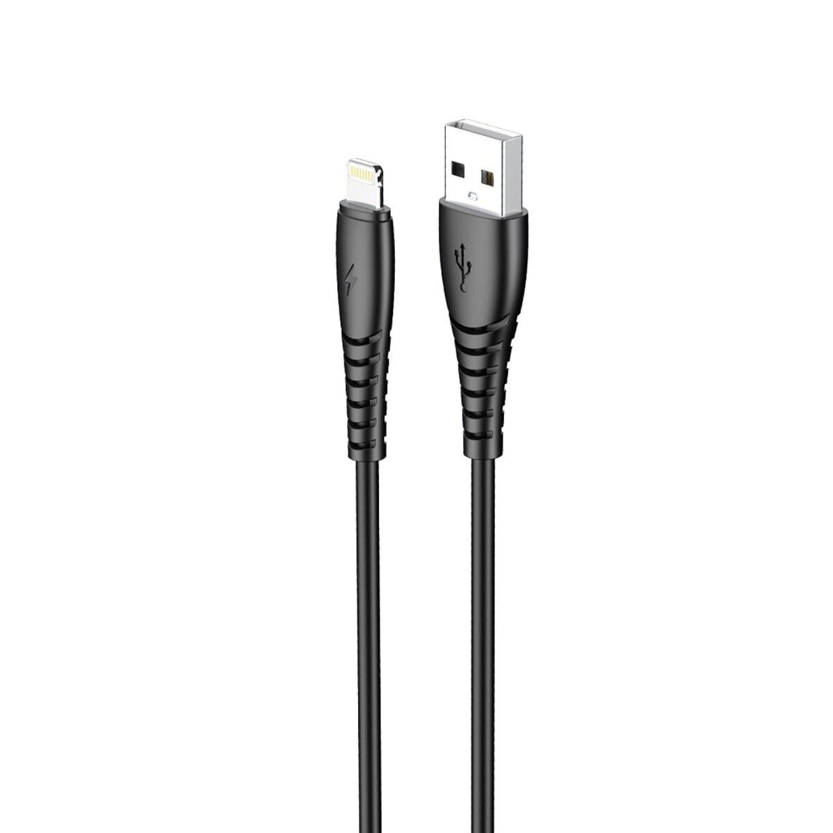 Кабель Charome Charge OTG C20-03 USB To Lightning 2,4 A 1 м Black (566008)