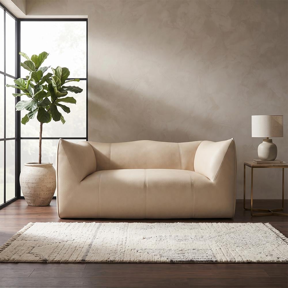 Диван Lotos экокожа Silk 172х87х82 см Beige (rich_sofa_00439)