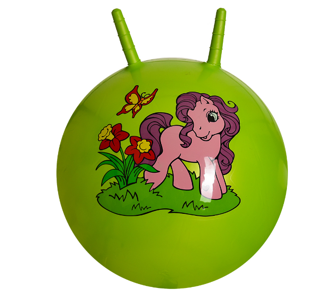 Мяч для фитнеса MS 0484 с рожками (AN004246)