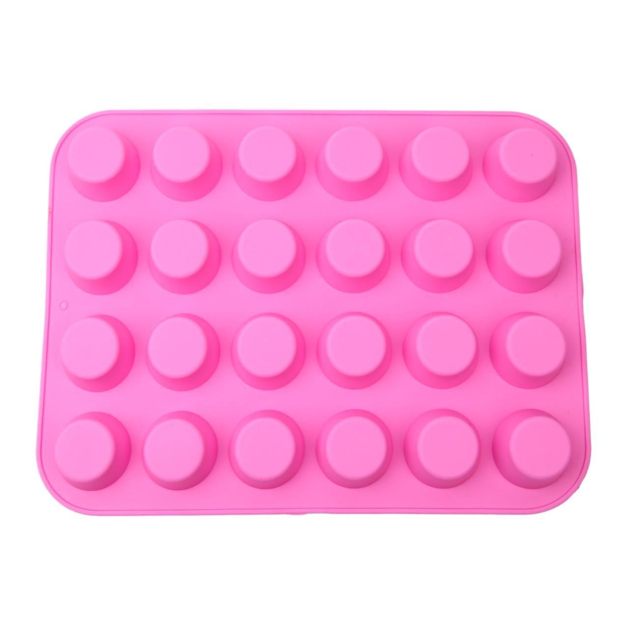 Форма силиконовая для выпечки Круглые 32х24 см 24 шт. (2356744474)