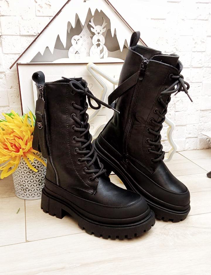 Ботинки зимние Paliament р. 35 23,3 см Черный (789003) - фото 6 Ботинки зимние Paliament р. 35 23,3 см Черный (789003) - фото 6